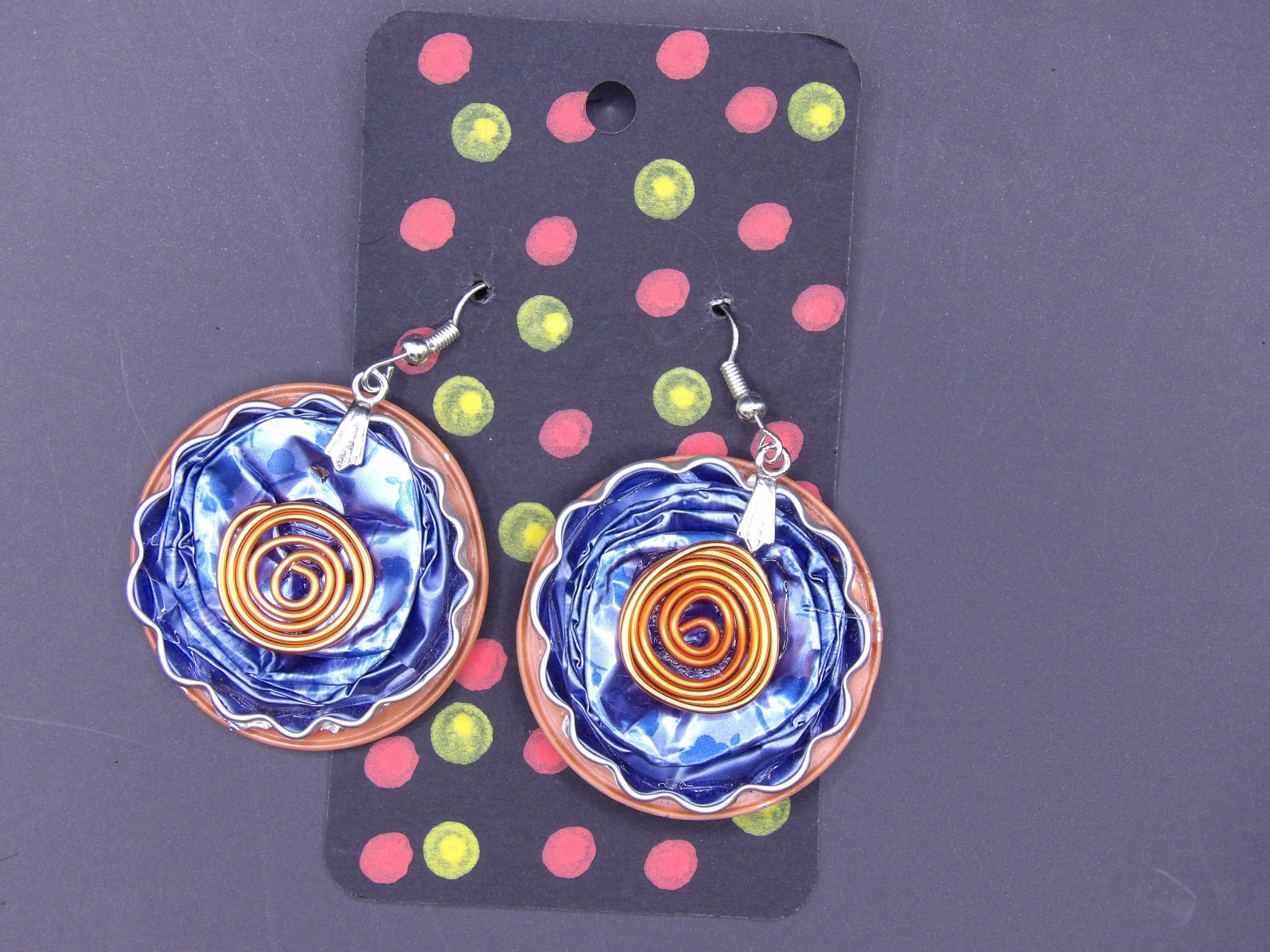 NEW RANGE -COFFEE POD EARRINGS – SMALL (Layered Petal Shaped)